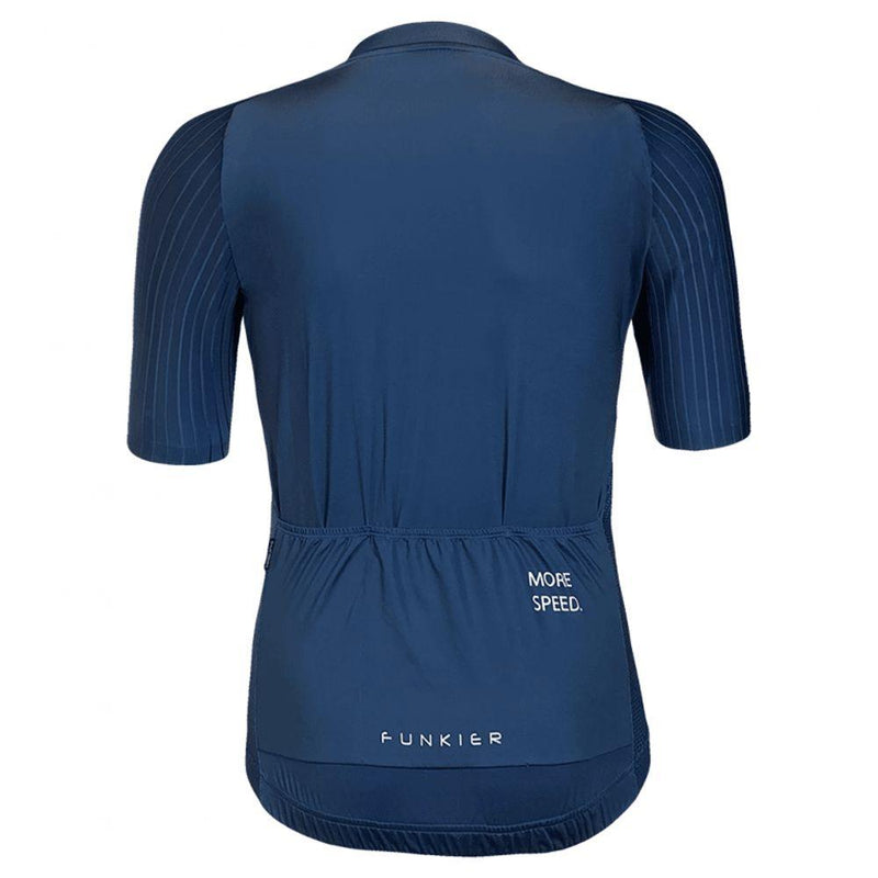 Load image into Gallery viewer, Funkier Men Rocco Elite Short Sleeve Jersey-Blue - MADOVERBIKING
