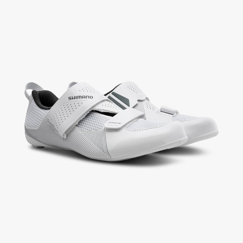 Load image into Gallery viewer, SHIMANO SH-TR501 WIDE ROAD CYCLING SHOES (WHITE) - MADOVERBIKING

