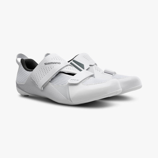 SHIMANO SH-TR501 WIDE ROAD CYCLING SHOES (WHITE) - MADOVERBIKING