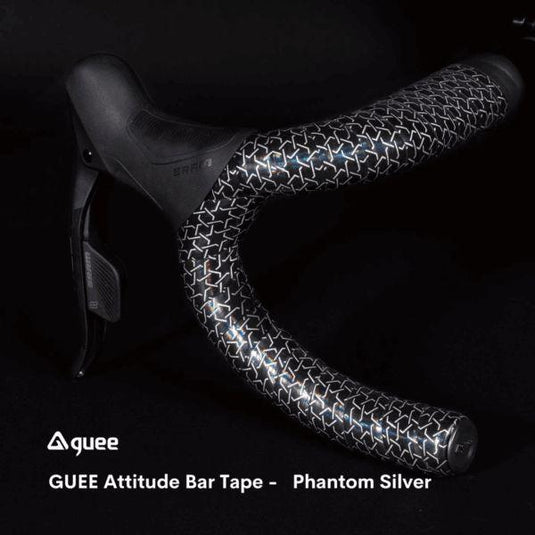 Guee Attitude Phantom Silver Road Cycling Bartape