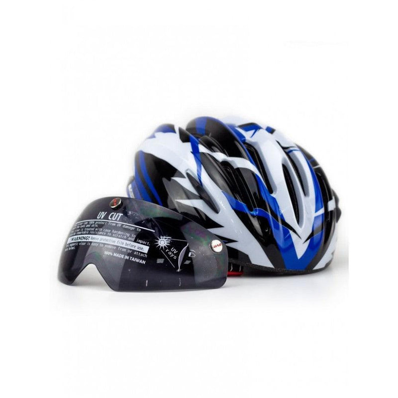 Load image into Gallery viewer, Gvr 203V Jump Road Cycling Helmet (Blue) - MADOVERBIKING
