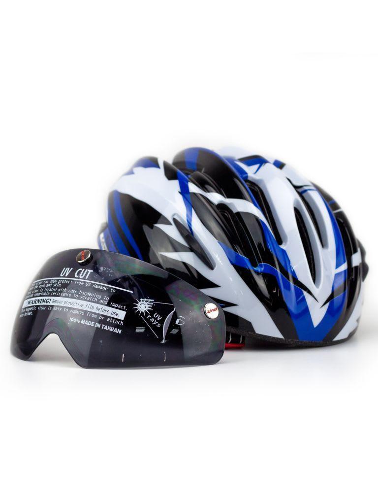 Load image into Gallery viewer, Gvr Jump Adult Road Cycling Helmet (Blue) - MADOVERBIKING
