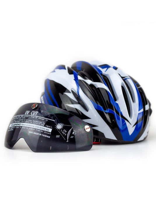 Gvr Jump Adult Road Cycling Helmet (Blue) - MADOVERBIKING