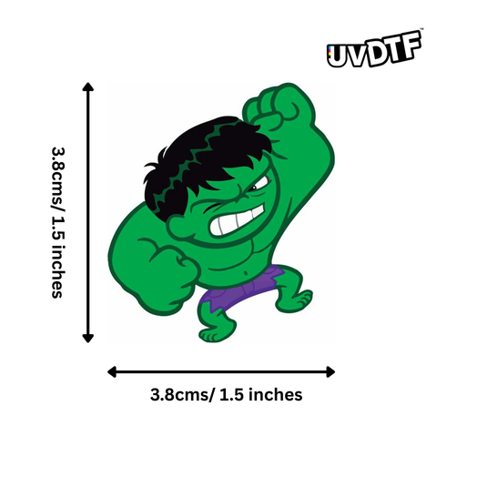 HULK Power Stem Sticker | UV DTF Waterproof Cycling Decal (Tadej Pogačar Style) - MADOVERBIKING