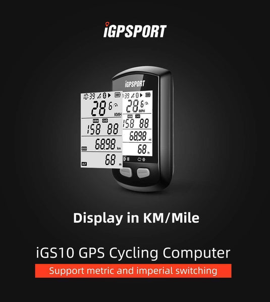 IGPSPORT IGS10 Bicycle Gps Cyclo Computer - MADOVERBIKING