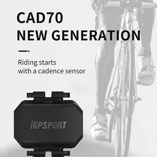 IGPSPORT Speed Cadence Sensor ANT+ & Bluetooth RPM Cycling SPD70/CAD70