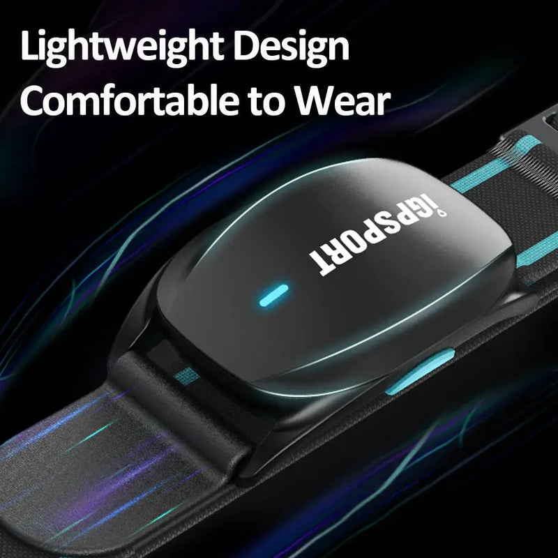 Load image into Gallery viewer, iGPSPORT HEART RATE SENSOR | HR70 - ANT+ &amp; BLUETOOTH, WATERPROOF, COMPATIBLE WITH CYCLO-COMPUTERS, INDOOR TRAINERS, ANDROID &amp; IPHONES
