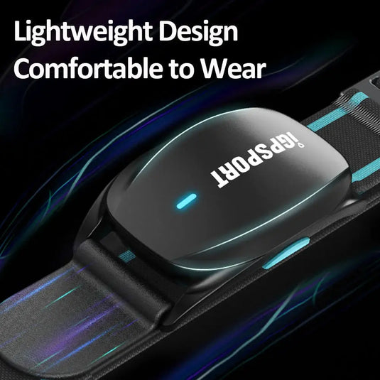 iGPSPORT HEART RATE SENSOR | HR70 - ANT+ & BLUETOOTH, WATERPROOF, COMPATIBLE WITH CYCLO-COMPUTERS, INDOOR TRAINERS, ANDROID & IPHONES