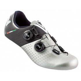 Vittoria Stelvio Road Cycling Shoes (Black/Grey) - MADOVERBIKING
