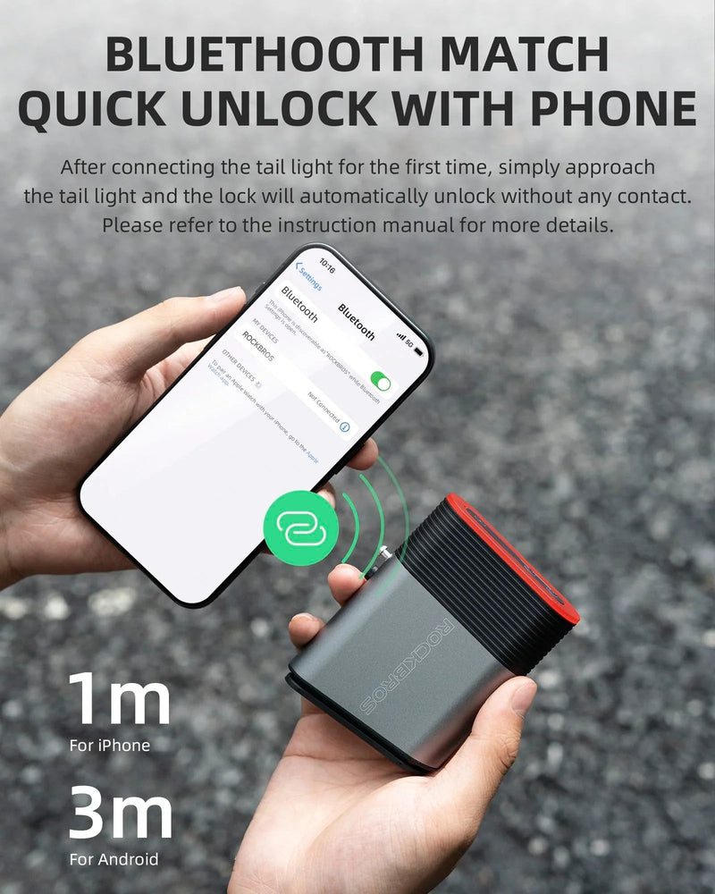 Load image into Gallery viewer, Bicycle Taillights | Smart Taillight with Lock and Brake Sensing Function ROCKBROS MADOVERBIKING
