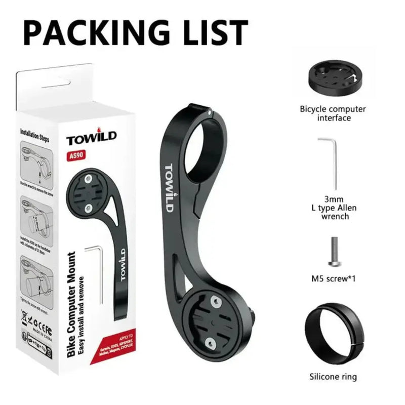 Load image into Gallery viewer, TOWILD AS90 Out Front Bike Mount Bicycle Edge Compatible TOWILD MADOVERBIKING
