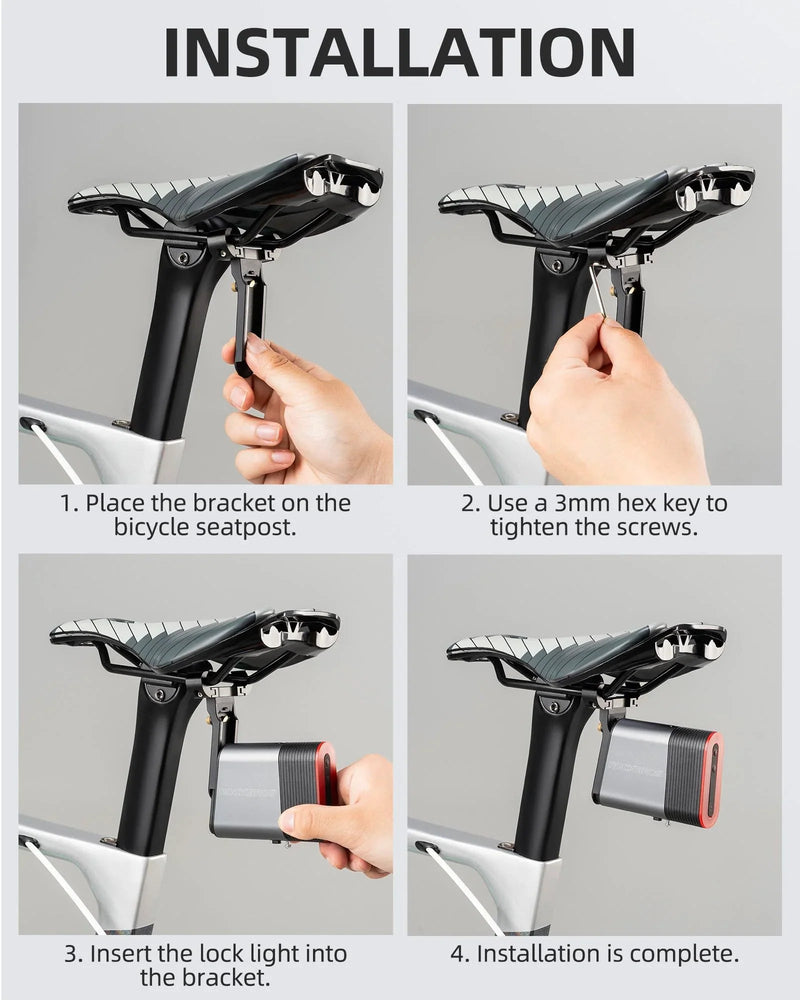 Load image into Gallery viewer, Bicycle Taillights | Smart Taillight with Lock and Brake Sensing Function ROCKBROS MADOVERBIKING
