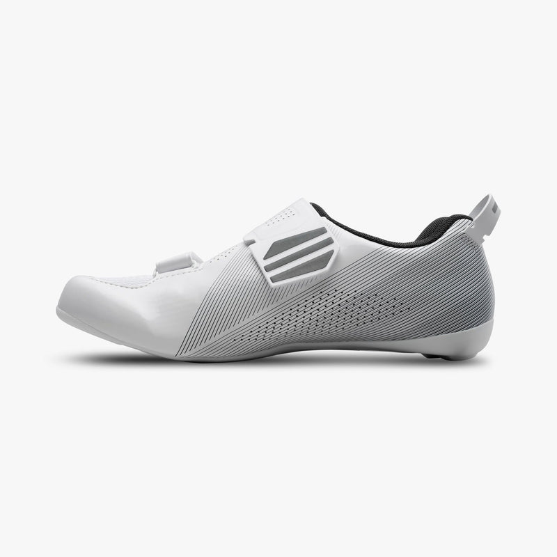 Load image into Gallery viewer, SHIMANO SH-TR501 WIDE ROAD CYCLING SHOES (WHITE) - MADOVERBIKING
