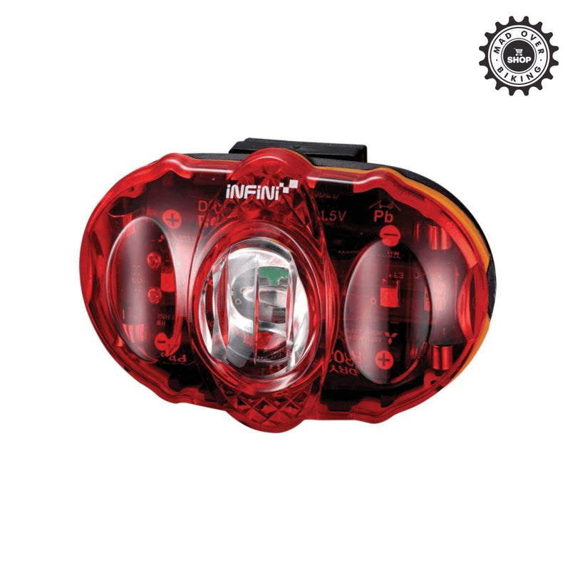 Load image into Gallery viewer, Infini Vista Bicycle Tail Light I-406R/Rd (External Battery)
