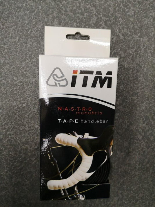 Itm Nastro Manubrio Cork Giallo Handlebar Tape (Black)