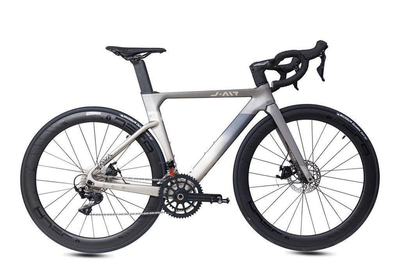 Load image into Gallery viewer, J-Air Fuoco Shimano 105 with Integrated Carbon Handlebar &amp; Carbon Wheels - MADOVERBIKING
