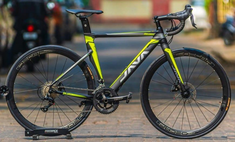 Load image into Gallery viewer, Java Siluro 2 Disc Carbon Fork Shimano sora 18 speed
