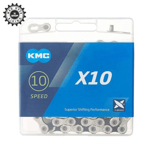 KMC Bicycle Chain X10 (10 Speed) - MADOVERBIKING