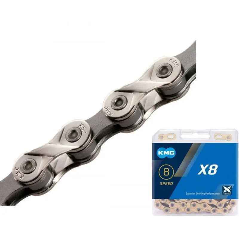 Load image into Gallery viewer, KMC Bicycle Chain X8 (8 Speed)
