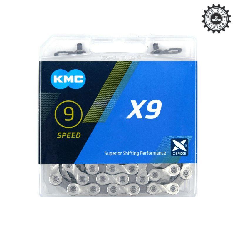 Load image into Gallery viewer, KMC Bicycle Chain X9 (9 Speed) - MADOVERBIKING
