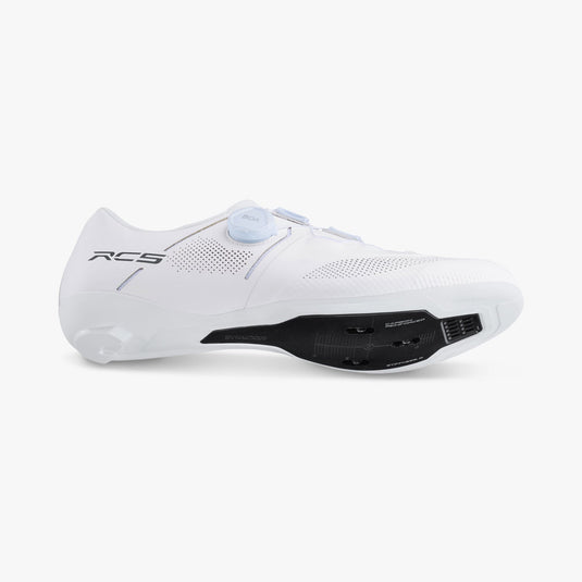 SHIMANO SH-RC503 WIDE ROAD CYCLING SHOES (WHITE) - MADOVERBIKING