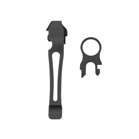 Leatherman Pocket Clip and Lanyard Ring Black - MADOVERBIKING