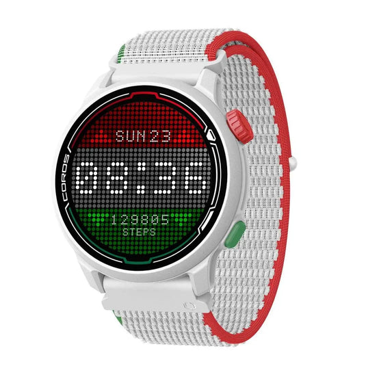 COROS NYLON STRAP – QUICK RELEASE (BLACK/WHITE)