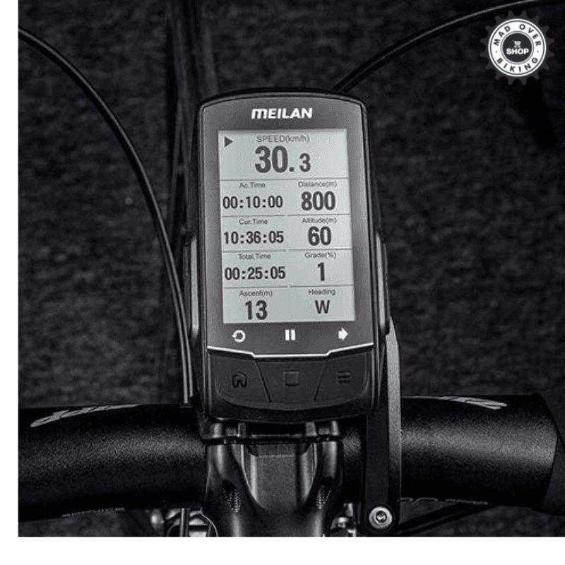 Load image into Gallery viewer, Meilan M1 Finder Gps Navigation Bike Computer (Auto Sync To Strava) - MADOVERBIKING
