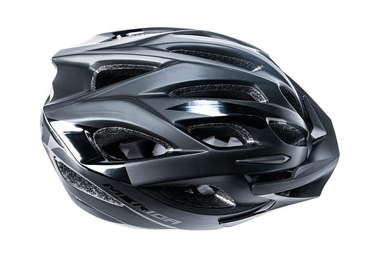 Merida Helmet Charger KJ201-A-1 Matt Black Shiny Black 58-63CM - MADOVERBIKING
