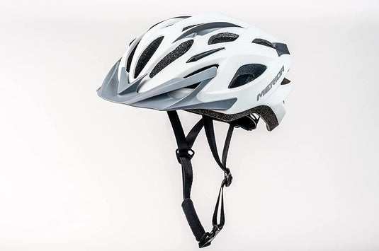 Merida Helmet Charger Kj201-A-1 Matt White Grey 53-58Cm - MADOVERBIKING