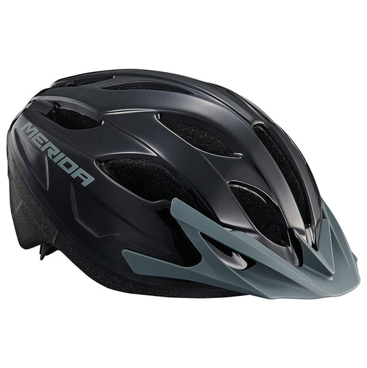 Merida Helmet RF 7 One Shiny Black Grey 54-58CM - MADOVERBIKING