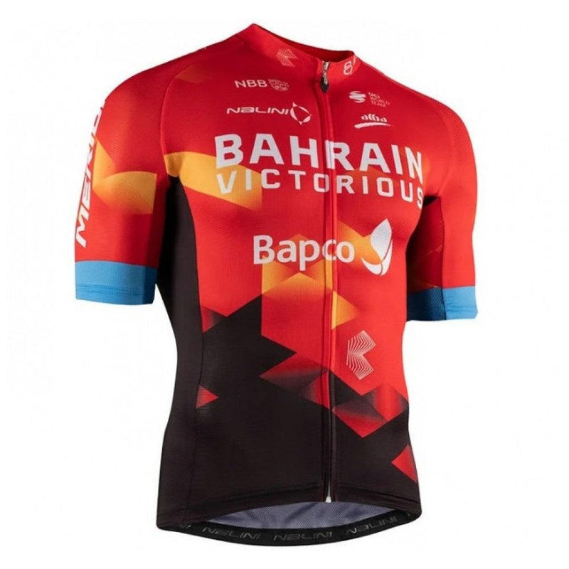 Load image into Gallery viewer, Merida Mens S/S Bahrain Victorioua Bapko Cycling Jersey - MADOVERBIKING
