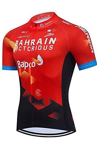 Load image into Gallery viewer, Merida Mens S/S Bahrain Victorioua Bapko Cycling Jersey - MADOVERBIKING
