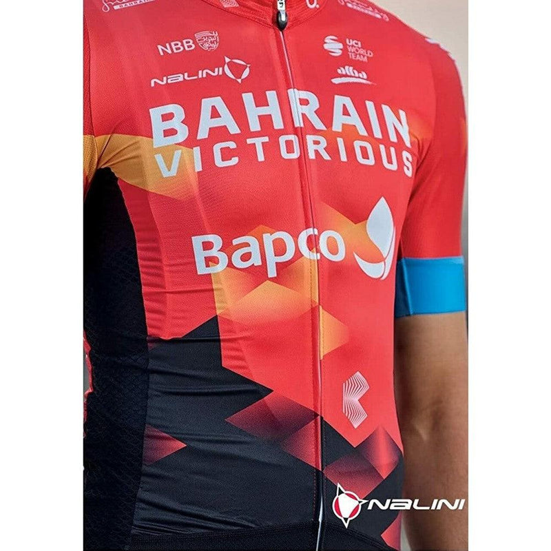 Load image into Gallery viewer, Merida Mens S/S Bahrain Victorioua Bapko Cycling Jersey - MADOVERBIKING
