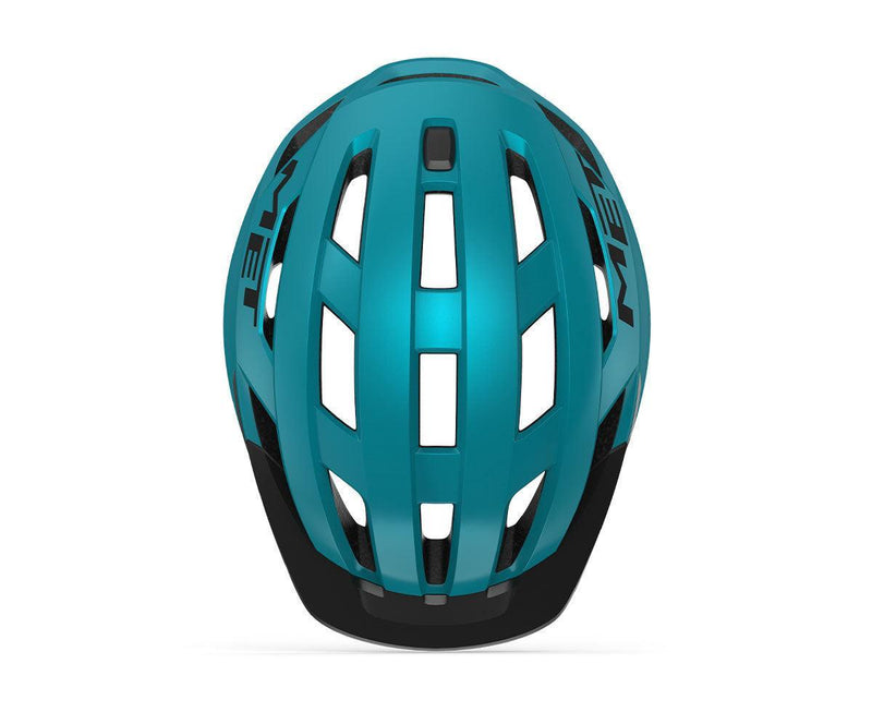 Load image into Gallery viewer, Met Allroad Mips Hybrid Cycling Helmet (Teal Blue/Matt) - MADOVERBIKING
