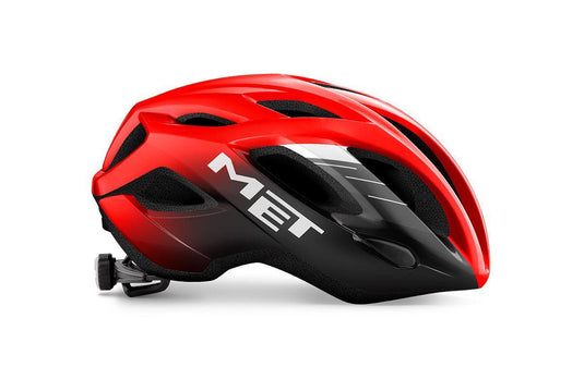 Met Idolo Road Cycling Helmet (Red/Black/Glossy) - MADOVERBIKING