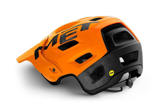 Met Roam Mips Ce Mtb Cycling Helmet (Orange Black/Matt Gloss) - MADOVERBIKING