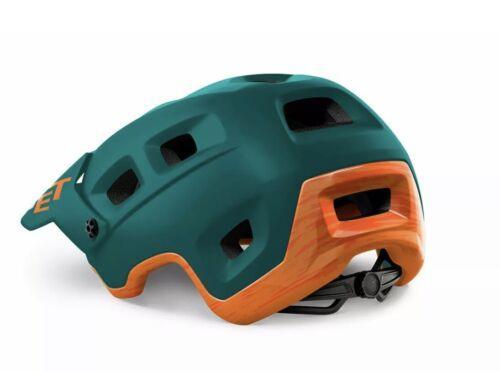 Load image into Gallery viewer, Met Terranova Ce Mtb Cycling Helmet (Alpine Green Orange/Matt Glossy) - MADOVERBIKING
