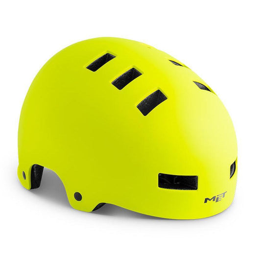 Met Zone Aero Cycling Helmet (Fluo Yellow/Matt) - MADOVERBIKING