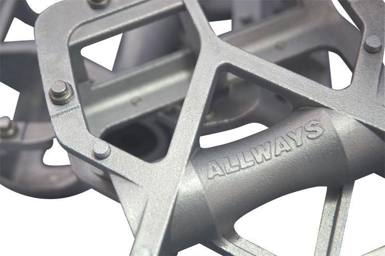 Load image into Gallery viewer, MKS Allways Bicycle Pedals (Silver) - MADOVERBIKING
