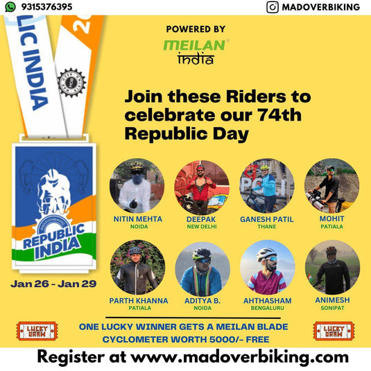 MOB Republic India 26th Jan Ride