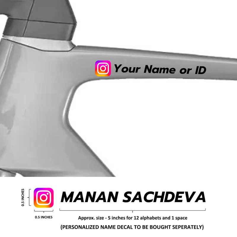 Load image into Gallery viewer, Instagram Logo Decal Sticker (1 pcs) - (0.5 in x 0.5 in) - MADOVERBIKING -  MADOVERBIKING
