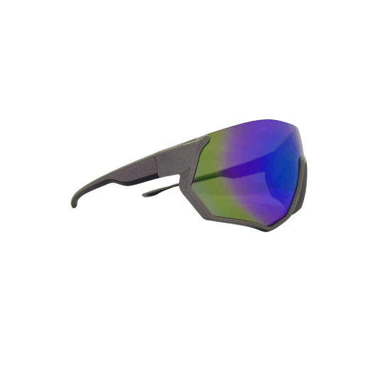 MPG Sunglasses Glossy Grey - MADOVERBIKING