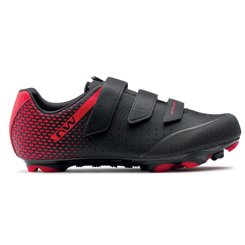Load image into Gallery viewer, Northwave MTB Cycling Shoes - Origin 2 (Black/Red) - MADOVERBIKING
