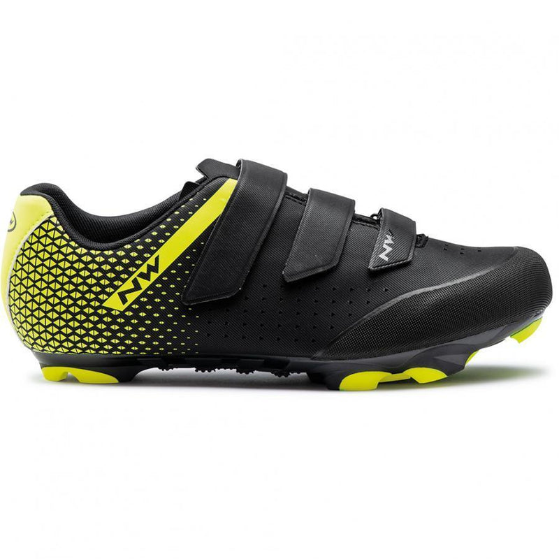 Load image into Gallery viewer, Northwave MTB Cycling Shoes - Origin 2 (Black/Yellow Fluo) - MADOVERBIKING

