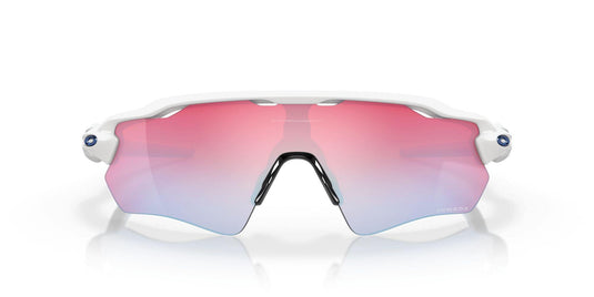 Oakley Radar EV Path Prizm Snow Sapphire Lenses Polished White Frame