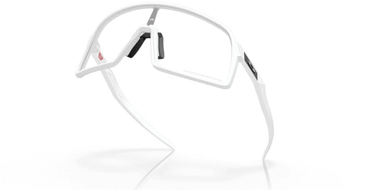 Oakley Sutro Clear To Black Iridium Photochromic Lenses Matte White Frame