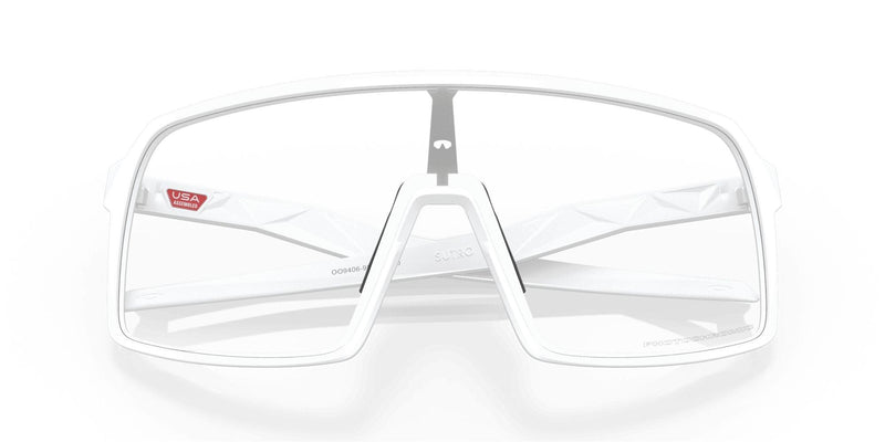 Load image into Gallery viewer, Oakley Sutro Clear To Black Iridium Photochromic Lenses Matte White Frame
