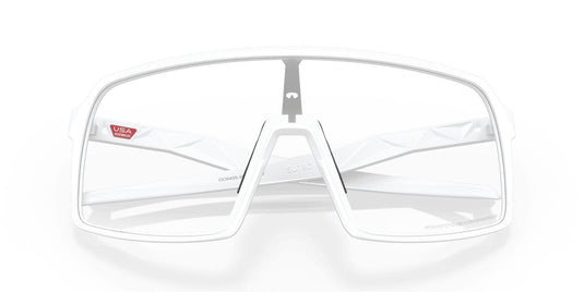 Oakley Sutro Clear To Black Iridium Photochromic Lenses Matte White Frame