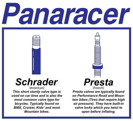 PANARACER STANDARD TUBE | PRESTA VALVE 48MM (700 X 35~50C) - MADOVERBIKING